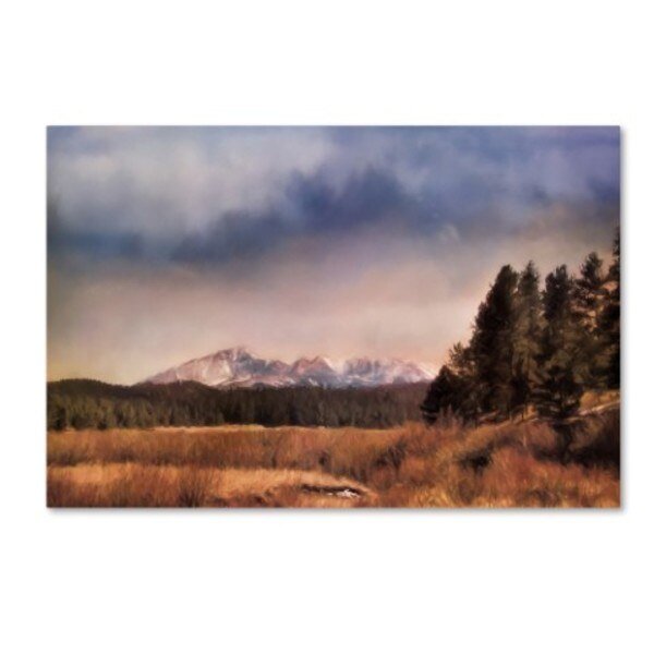 Jai Johnson 'Pikes Peak' Canvas Art, 12x19, Trademark Fine Art, Mfr#: ALI15065-C1219GG